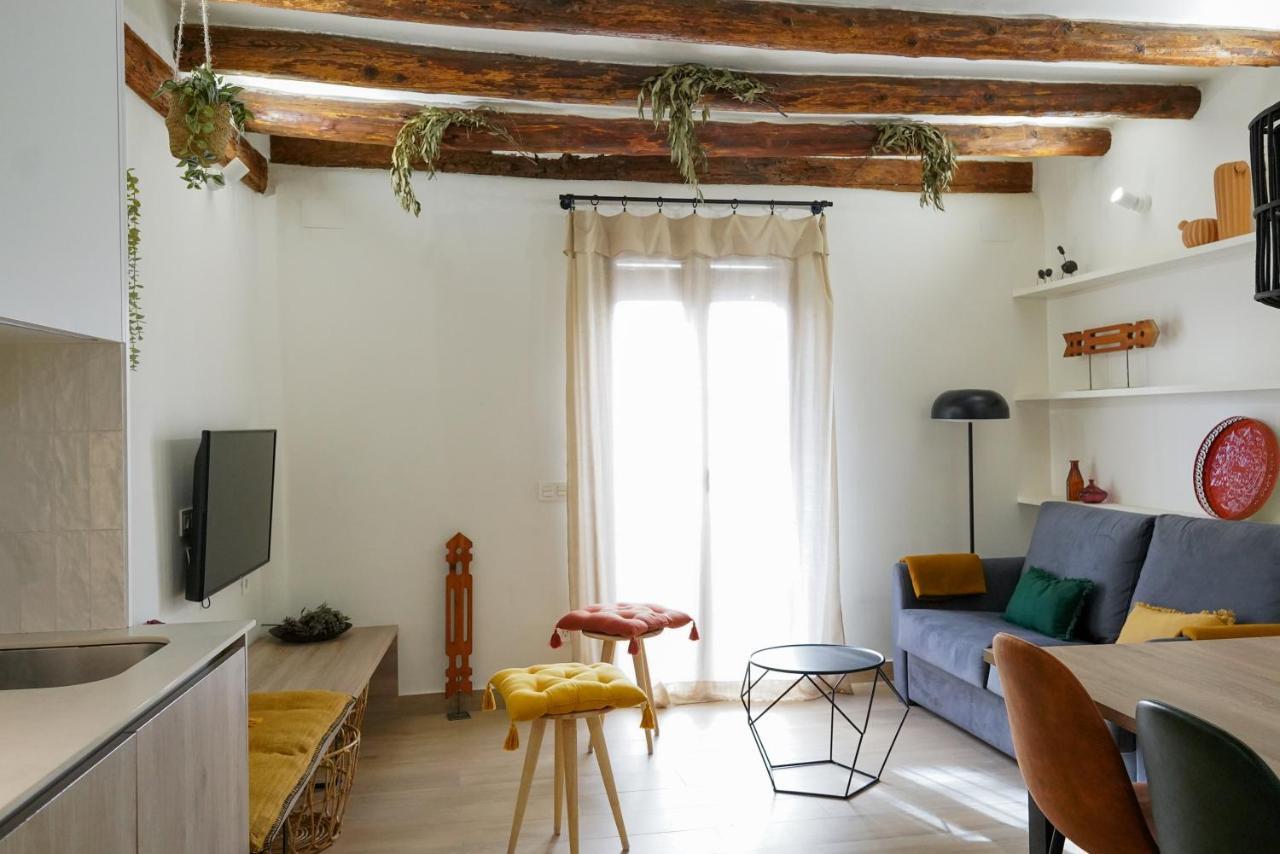 Apartaments La Rambla - Arbequina - 6 Persones 코르누데야 외부 사진